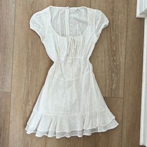 2 of 2 white eyelet dresses